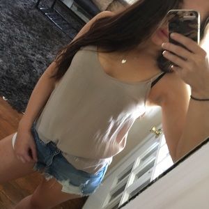Tan tank top
